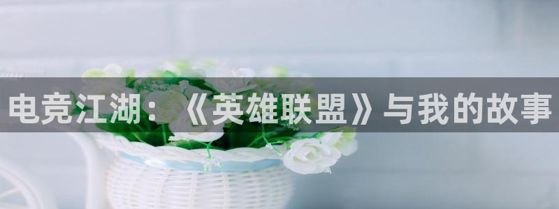小艾电竞官网入口登录：电竞江湖：《英雄联盟》与我的故事